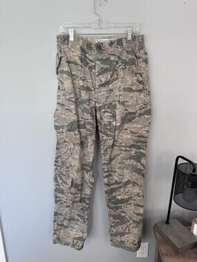 DSCP US Air Force Camo Uniform Pants Mens Size 30 Regular Utility Trousers Cargo